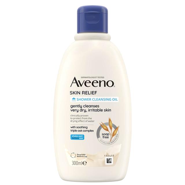 Aveeno Skin Relief Body Cleansing Oil 300ml on Productcaster.