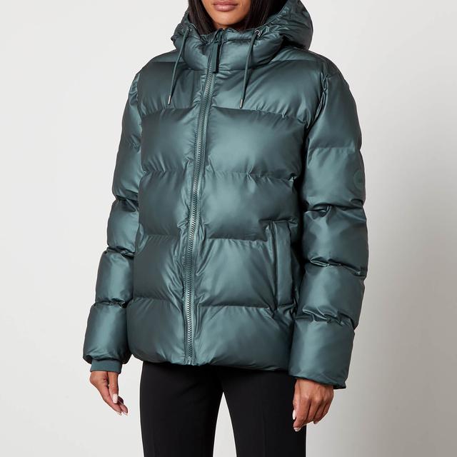 Rains Nylon Puffer Jacket - L on Productcaster.