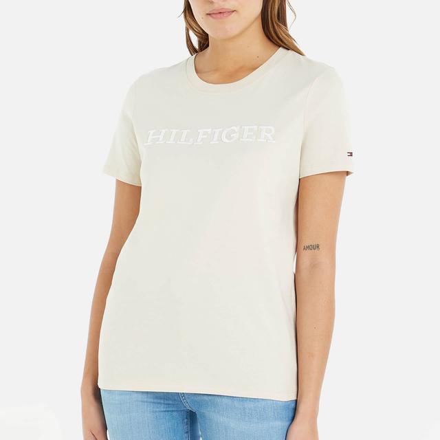 Tommy Hilfiger Cotton-Jersey Logo T-Shirt - S on Productcaster.