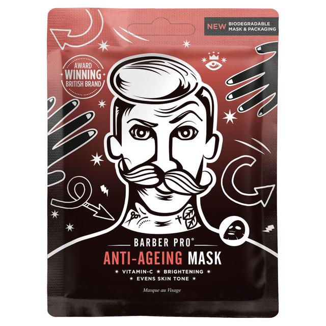 BARBER PRO Anti-Ageing Vitamin C Sheet Mask on Productcaster.