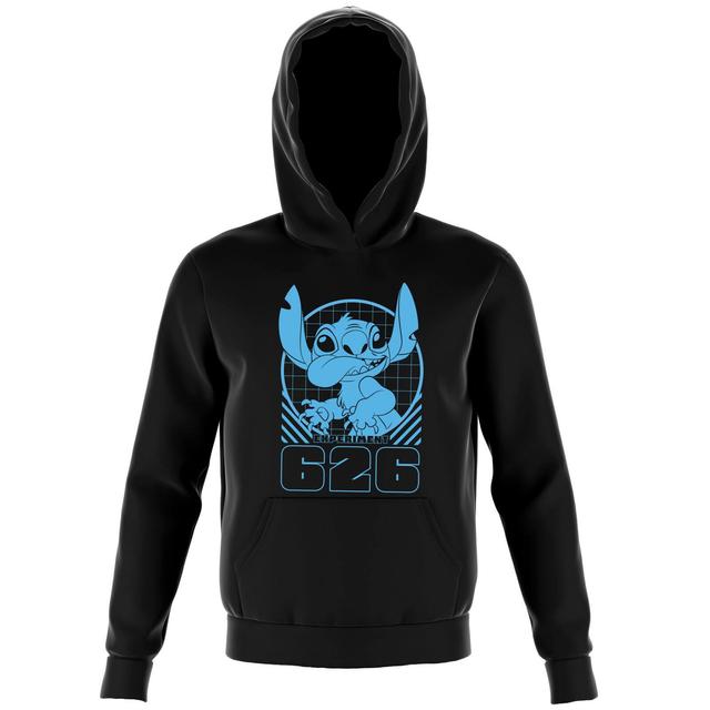 Lilo And Stitch EXPERIMENT 626 Kids' Hoodie - Black - 7-8 Years on Productcaster.