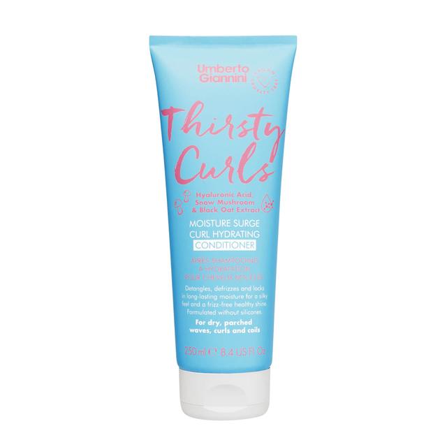 Umberto Giannini Thirsty Curls Moisture Surge Curl Hydrating Conditioner 250ml on Productcaster.