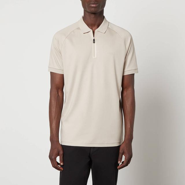 BOSS Green Philix Cotton Polo Shirt - S on Productcaster.