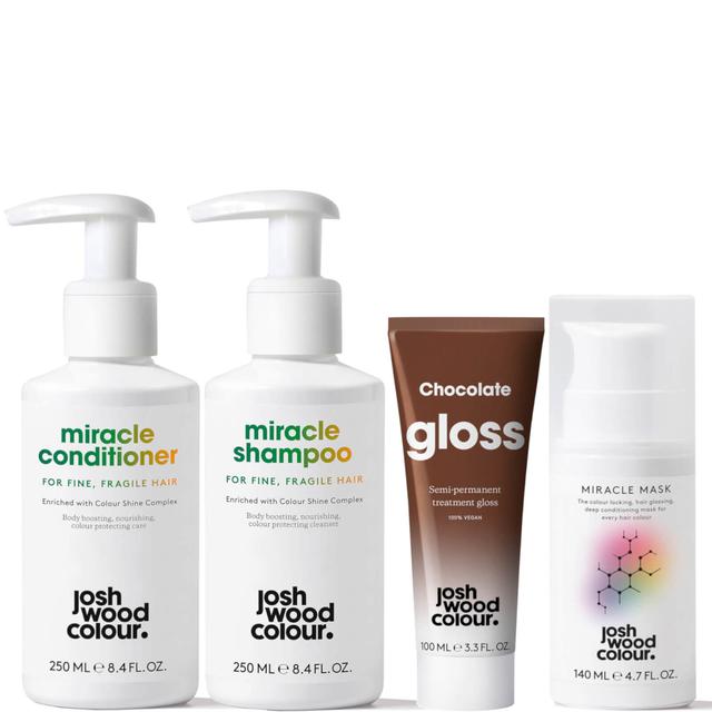 Josh Wood Colour Chocolate Gloss and Ultimate Care Bundle (Worth £68.00) on Productcaster.