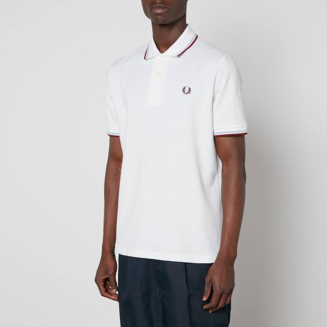 Fred Perry Twin Tipped Cotton-Piqué Polo Shirt - 46"/XXL on Productcaster.