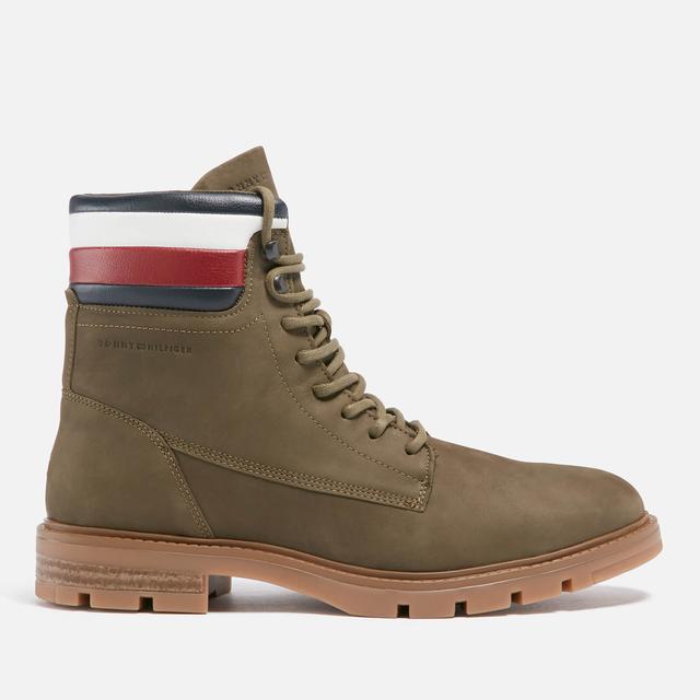 Tommy Hilfiger Men's Corporate Nubuck Lace Up Boots - UK 10.5 on Productcaster.