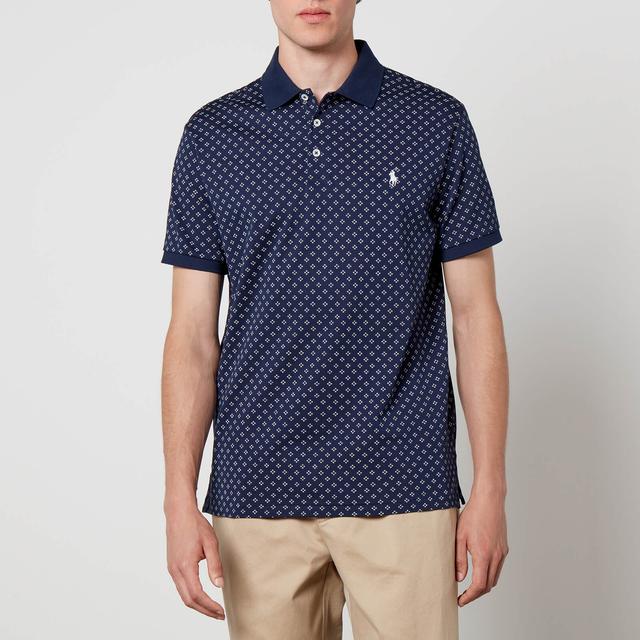 Polo Ralph Lauren Stretch Cotton-Piqué Polo Shirt - M on Productcaster.