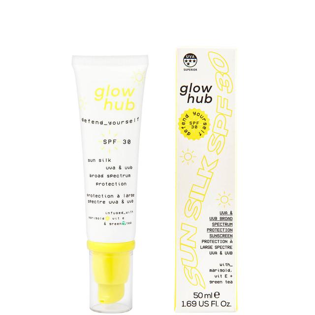 Glow Hub Sun Silk Face Cream SPF 30 15ml on Productcaster.