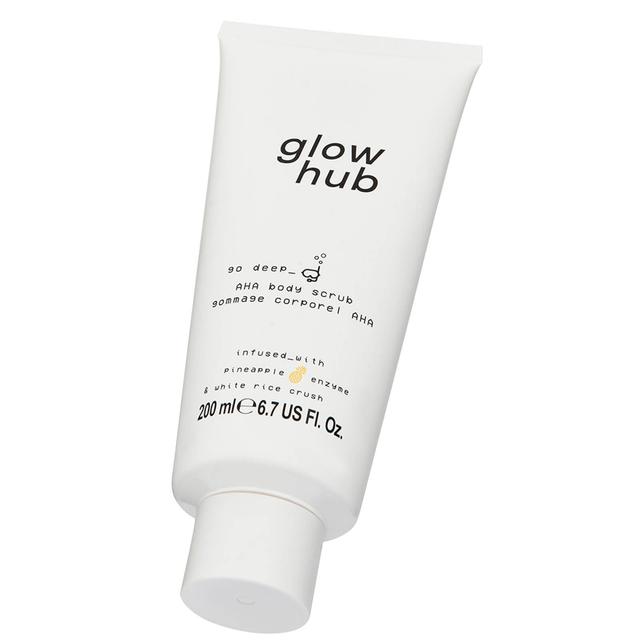 Glow Hub Go Deep AHA Body Scrub 200ml on Productcaster.