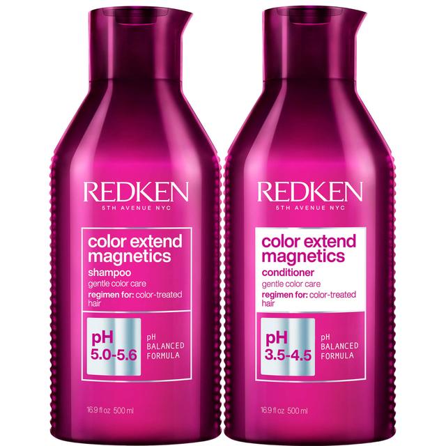 Redken Color Extend Magnetics Shampoo and Conditioner Routine For Coloured Hair 500ml on Productcaster.