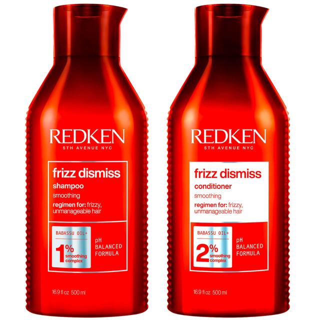 Redken Frizz Dismiss Shampoo and Conditioner Routine To Protect Hair Against Humidity and Frizz 500ml on Productcaster.