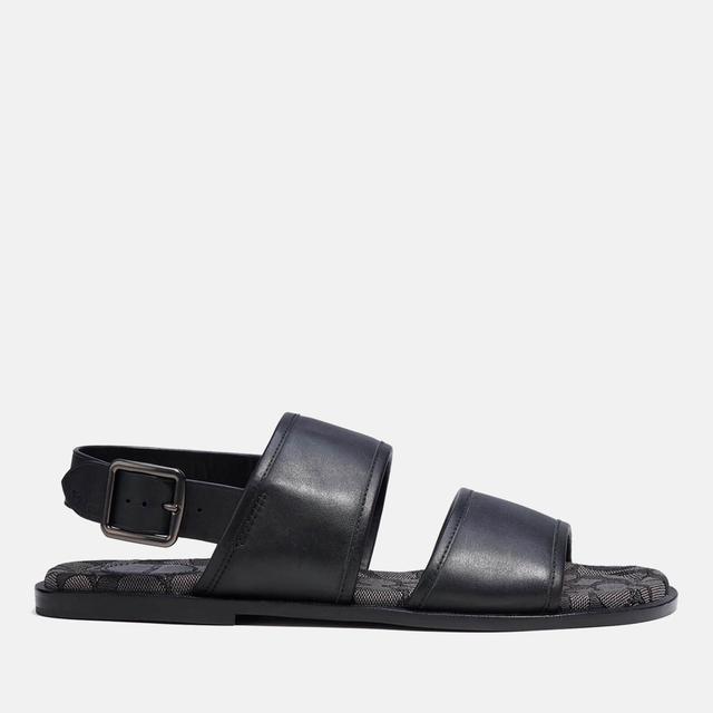 Coach Men's Leather Sandals - UK 7 on Productcaster.