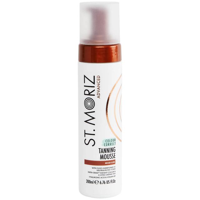 St. Moriz Advanced Medium Colour Correcting Tanning Mousse 200ml on Productcaster.