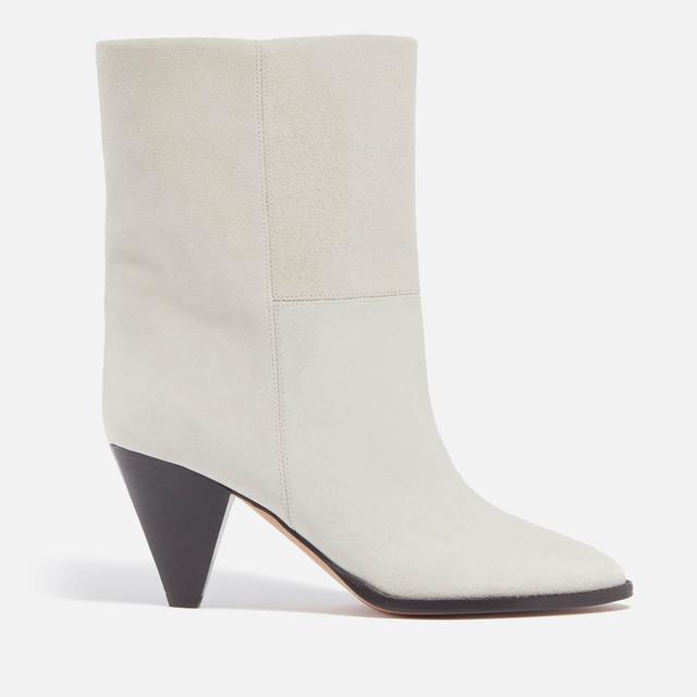 Isabel Marant Women's Rouxa-GZ Suede Heeled Boots - UK 3 on Productcaster.