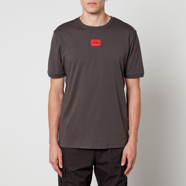 HUGO Diragolino212 Logo-Appliquéd Cotton-Jersey T-Shirt - S on Productcaster.