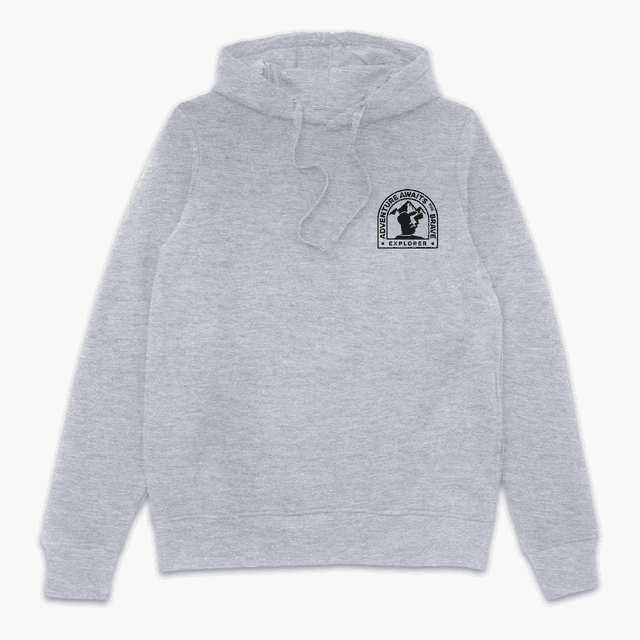 Pokémon Adventure Awaits Hoodie - Grey - S on Productcaster.