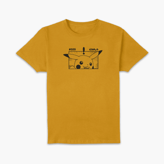 Pokémon Pikachu Unisex T-Shirt - Mustard - XXL on Productcaster.