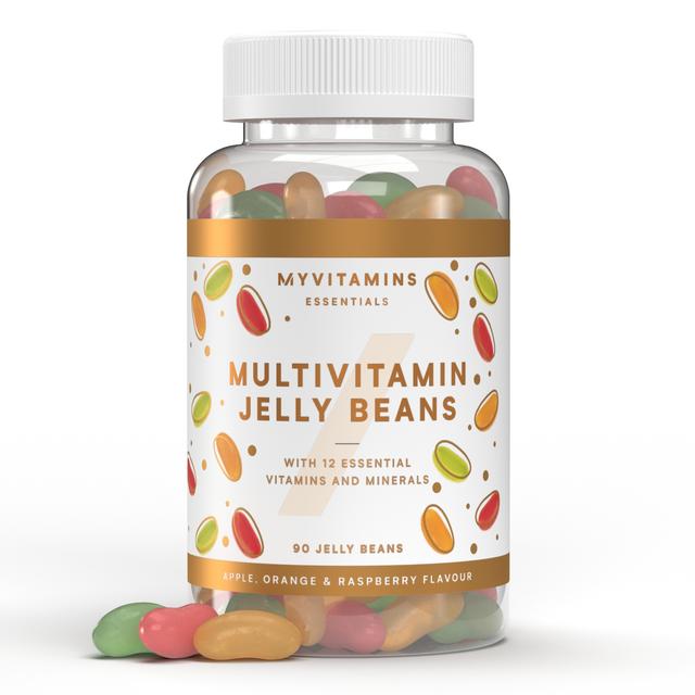 Multivitamín Jelly Beans - 30servings - Apple, Orange & Raspberry on Productcaster.