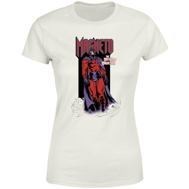 X-Men Magneto Master Of Magnetism Women's T-Shirt - Cream - M on Productcaster.