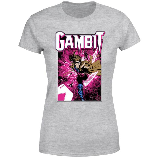 X-Men Gambit Women's T-Shirt - Grey - L on Productcaster.