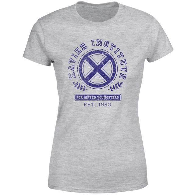 X-Men Xavier Institute For Gifted Youngsters Women's T-Shirt - Grey - S on Productcaster.