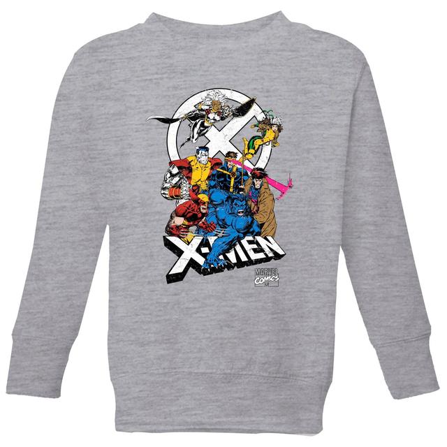 X-Men Super Team Kids' Sweatshirt - Grey - 11-12 Years on Productcaster.