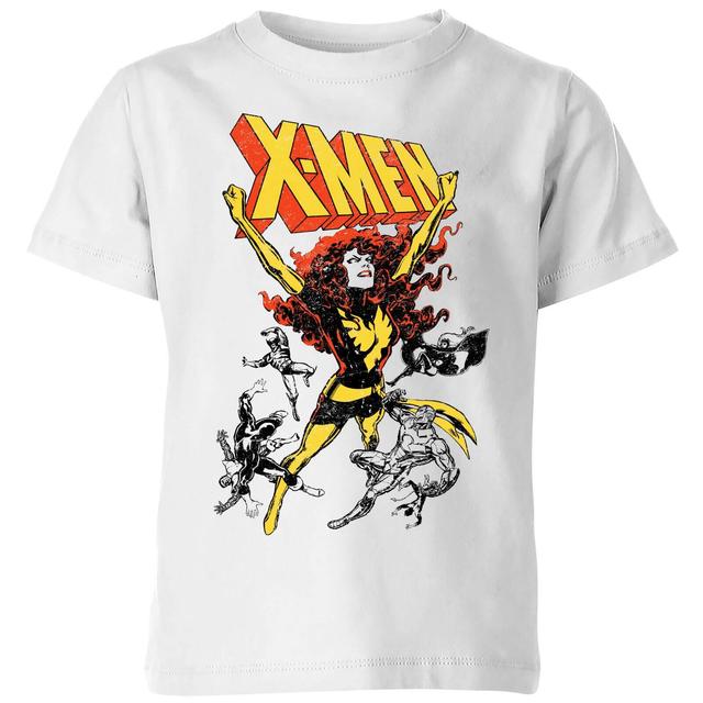 X-Men Rise Of The Phoenix Kids' T-Shirt - White - 11-12 ans on Productcaster.