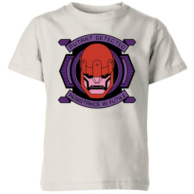 X-Men Sentinel Attack Kids' T-Shirt - Cream - 7-8 år on Productcaster.