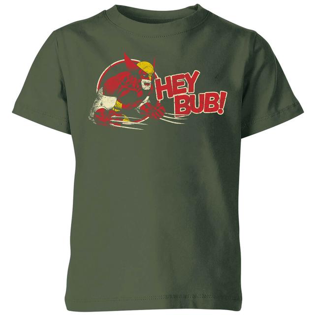 X-Men Hey Bub! Kids' T-Shirt - Green - 5-6 Years on Productcaster.