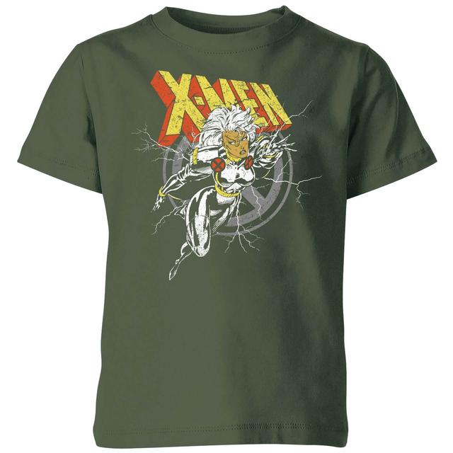 X-Men Storm Kids' T-Shirt - Green - 9-10 år on Productcaster.