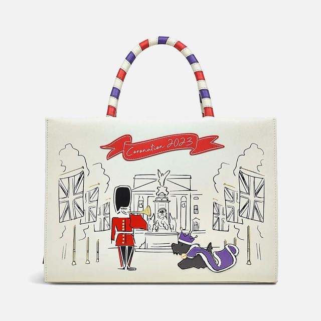 Radley The Coronation Medium Leather Multiway Bag White on Productcaster.