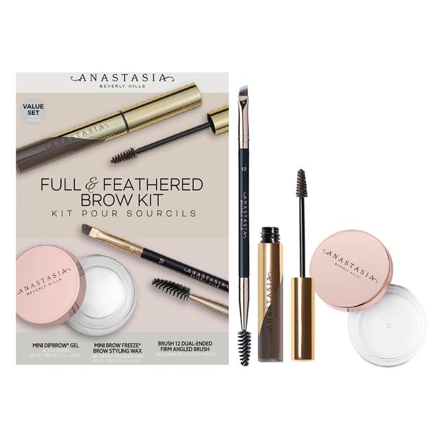 Full & Feathered Brow Kit (£36 Value) - Medium Brown on Productcaster.