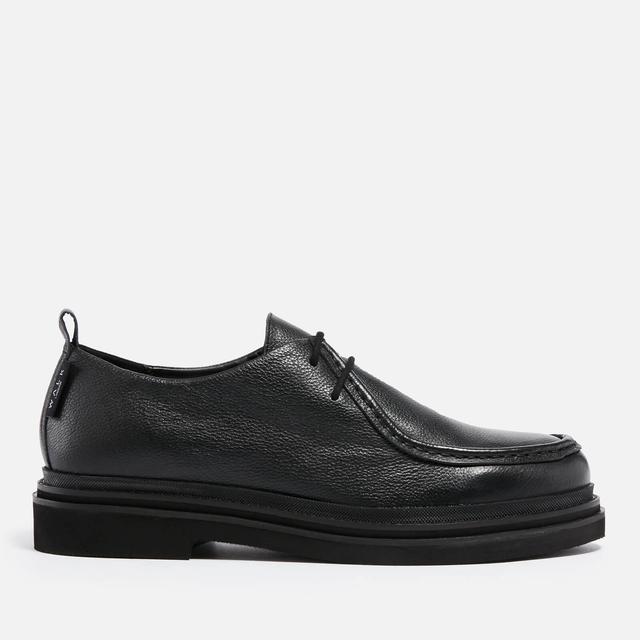 Walk London Men's Brooklyn Apron Pebbled Leather Shoes - UK 7 on Productcaster.