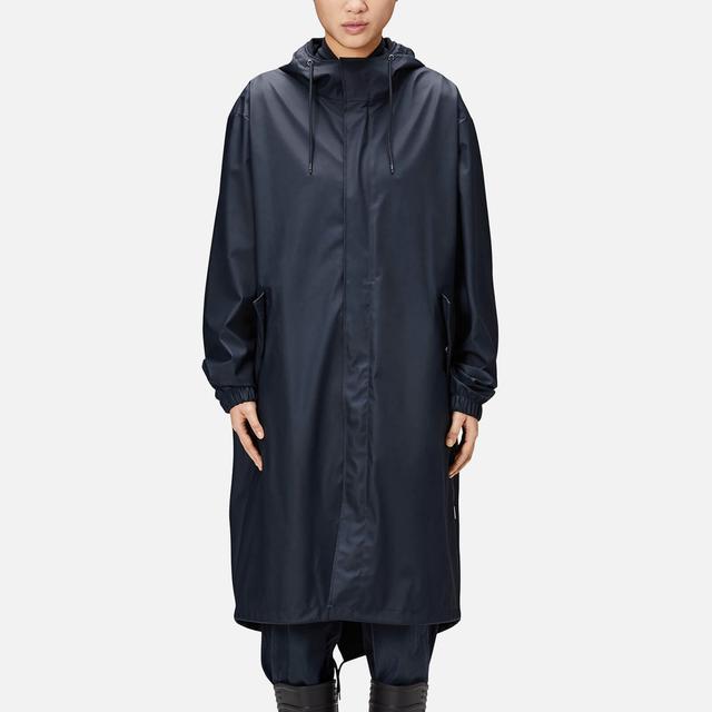 Rains Coated-Shell Fishtail Parka - M on Productcaster.