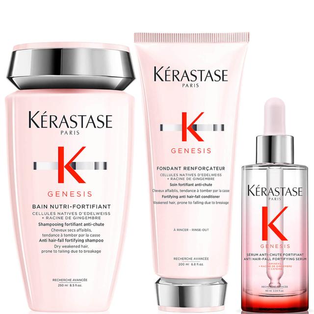 Kérastase Genesis Shampoo, Conditioner and Serum Hair Trio Routine on Productcaster.