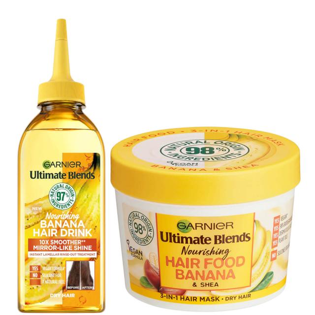 Garnier Ultimate Blends Banana Hair Food Intensely Nourishing Treatment Regime for Dry Hair on Productcaster.