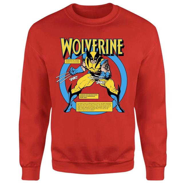 X-Men Wolverine Bio Jumper - Red - XS on Productcaster.