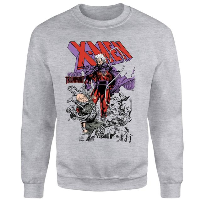 X-Men Magneto Triumphant Sweatshirt - Grey - L on Productcaster.