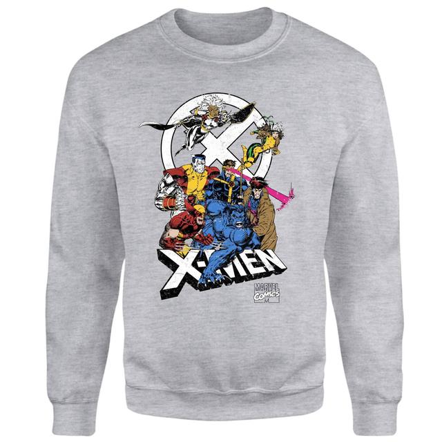 X-Men Super Team Sweatshirt - Grey - M on Productcaster.