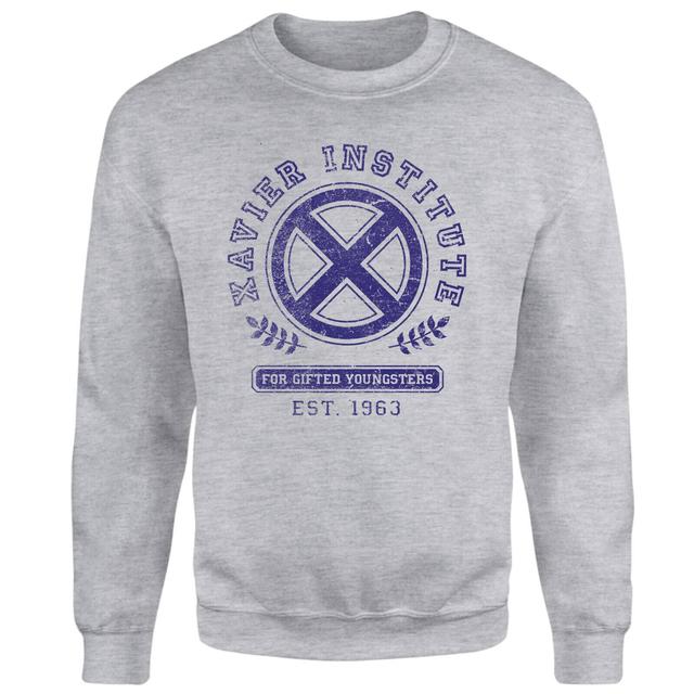 X-Men Xavier Institute For Gifted Youngsters Sweatshirt - Grey - XXL on Productcaster.