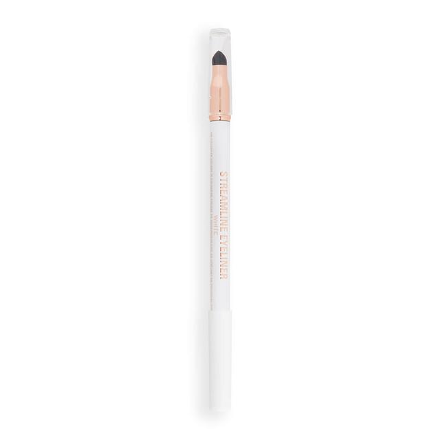 Makeup Revolution Streamline Waterline Eyeliner Pencil (Various Shades) - White on Productcaster.