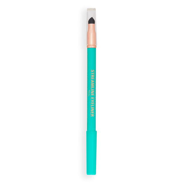 Makeup Revolution Streamline Waterline Eyeliner Pencil (Various Shades) - Teal on Productcaster.