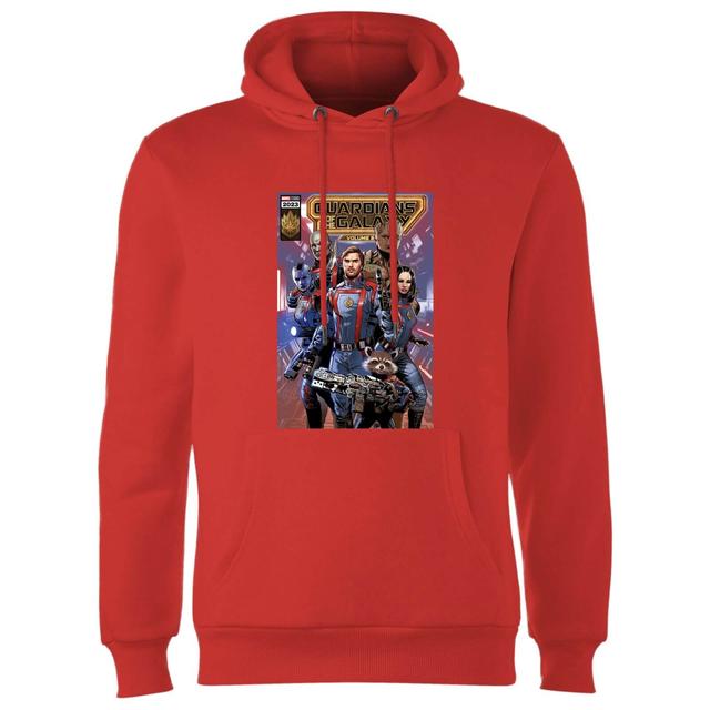 Guardians of the Galaxy Photo Comic Cover Hoodie - Red - M on Productcaster.