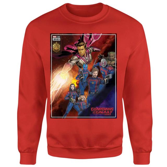 Guardians of the Galaxy Adam Warlock Comic Sweatshirt - Red - XL on Productcaster.