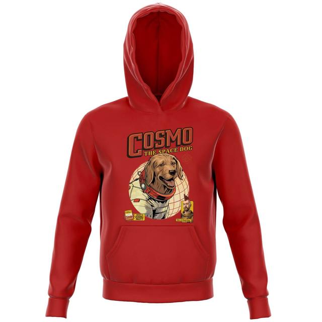 Guardians of the Galaxy Cosmo The Space Dog Kids' Hoodie - Red - 11-12 Years on Productcaster.