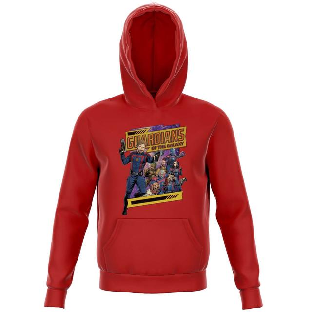 Guardians of the Galaxy Galaxy Kids' Hoodie - Red - 3-4 Jahre on Productcaster.