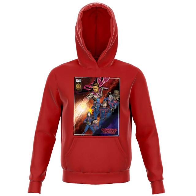 Guardians of the Galaxy Adam Warlock Comic Kids' Hoodie - Red - 7-8 år on Productcaster.