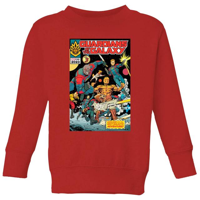 Guardians of the Galaxy The Next Galactic Adventure Kids' Sweatshirt - Red - 11-12 Years on Productcaster.