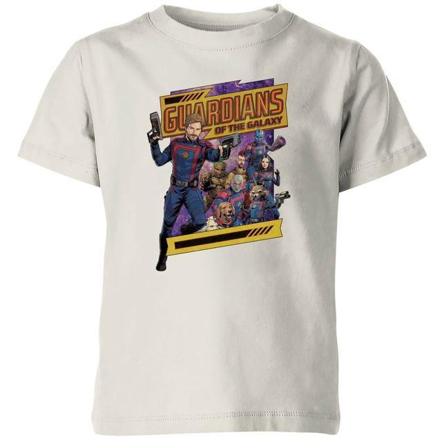 Guardians of the Galaxy Galaxy Kids' T-Shirt - Cream - 3-4 Anni on Productcaster.