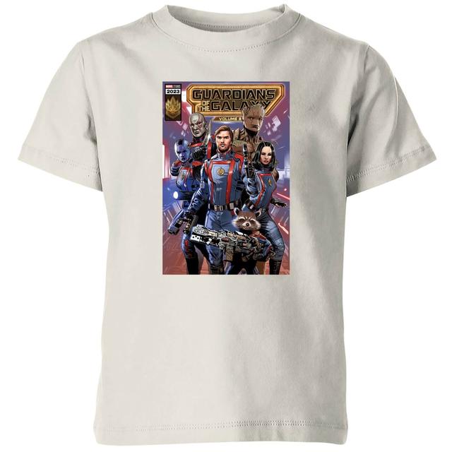 Guardians of the Galaxy Photo Comic Cover Kids' T-Shirt - Cream - 3-4 Anni on Productcaster.